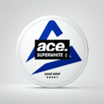 Nicotine Pouches ACE Superwhite Cool Mint 16mg/gr