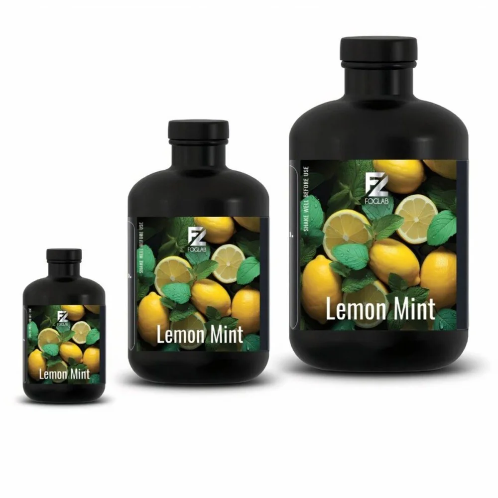 Fog Lab mint shisha flavor σε συσκευασία που τονίζει τη δροσιά.