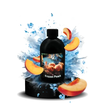 Ανοιχτό βάζο Fog Lab με ορατό τον καπνό ναργιλέ και το μείγμα.