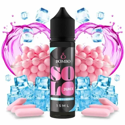 Bombo Solo Juice Bubblegum Ice 15ml/60ml Flavorshot
