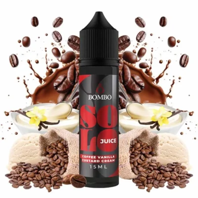 Bombo Solo Juice Coffee Vanilla Custard Cream 15ml/60ml Flavorshot