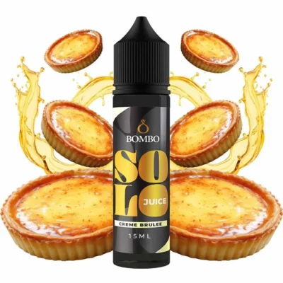 Bombo Solo Juice Creme Brulee 15ml/60ml Flavorshot