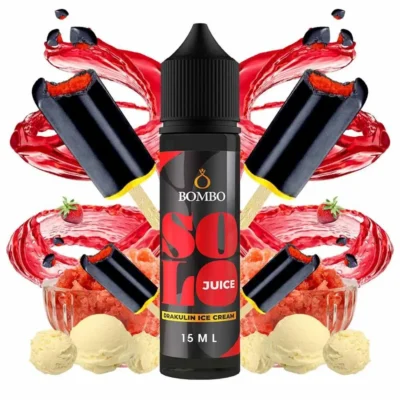Bombo Solo Juice Drakulin Ice Cream 15ml/60ml Flavorshot
