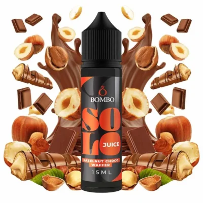 Bombo Solo Juice Hazelnut Choco Waffer 15ml/60ml Flavorshot
