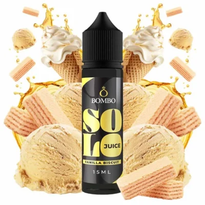 Bombo Solo Juice Vanilla Biscuit 15ml/60ml Flavorshot
