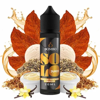 Bombo Solo Juice Vanilla Custard Tobacco 20ml/60ml Flavorshot