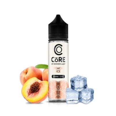 Dinner Lady Core Peach Ice Flavour Shot 20/60ml
