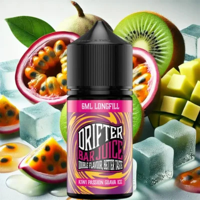 Drifter Bar Juice Kiwi Passion Guava Ice 6ml/30ml Flavorshot