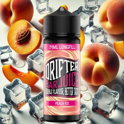 Drifter Bar Juice Peach Ice 24ml/120ml Flavorshot