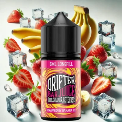 Drifter Bar Juice Strawberry Banana Ice 6ml/30ml Flavorshot