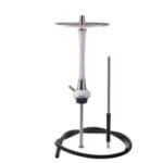 Replacement hookah glass vase photographed upright on white background.