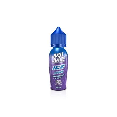 Just Juice Ice Blackcurrant & Lime Flavour Shot 20/60ml