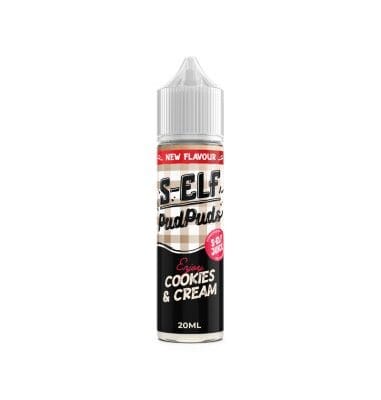 S-Elf Juice Pud Puds Cookies and Cream Flavour Shot 20/60ml