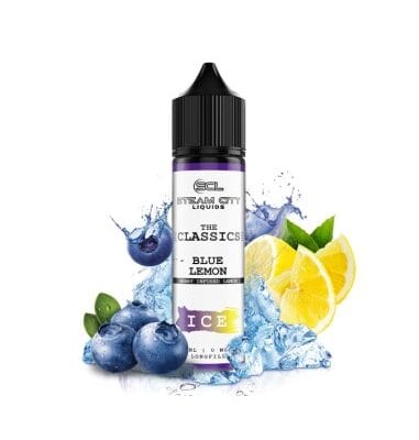 Steam City The Classics Blue Lemon Ice Flavour Shot 10/60ml