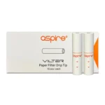 Aspire Vilter Paper Filter 10 Τεμ. Φίλτρα White