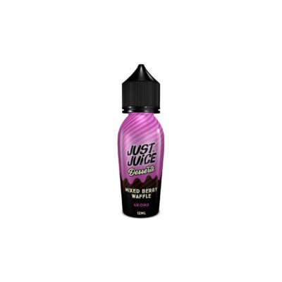 Just Juice Desserts Mixed Berry Waffle Flavour Shot 12/60ml