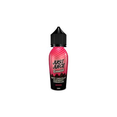 Just Juice Desserts White Chocolate Raspberry Cheesecake Flavour Shot 12/60ml