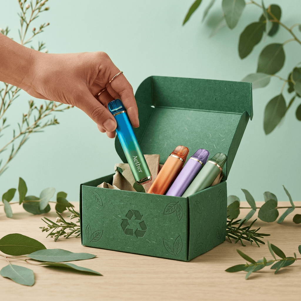 Disposable Vapes: Ασφάλεια, Συστατικά και Ανακύκλωση Ηλεκτρονικών Τσιγάρων Μιας Χρήσης