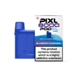 Pixl 8000 Blueberry Raspberry Prefilled Pod 20mg