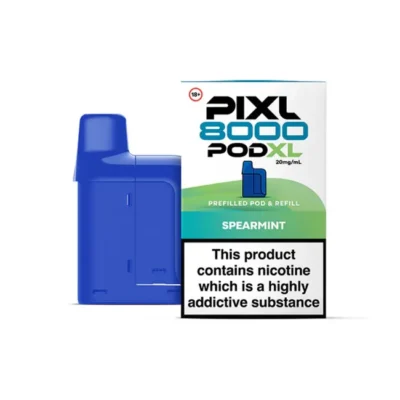 Pixl 8000 Spearmint Prefilled Pod 20mg